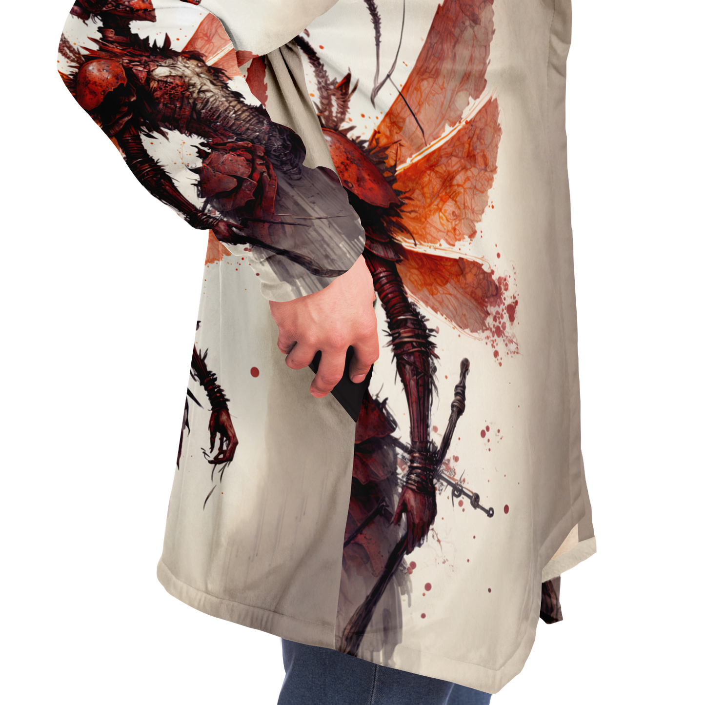 Dragon Spryte Commander  Microfleece Cloak