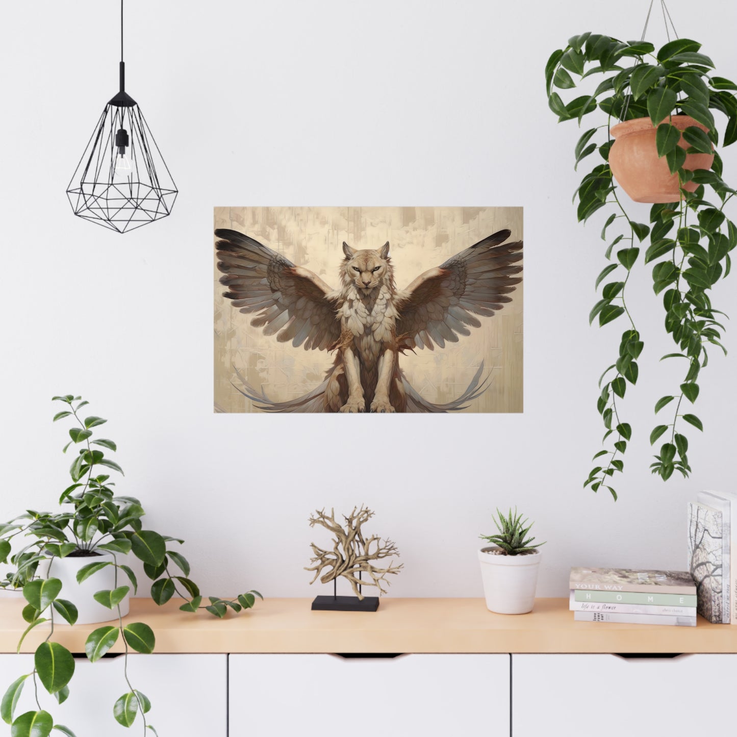 "Winged Wildcat" Poster - Print