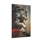 "Dracowolf" Canvas Stretched, 0.75" - Print