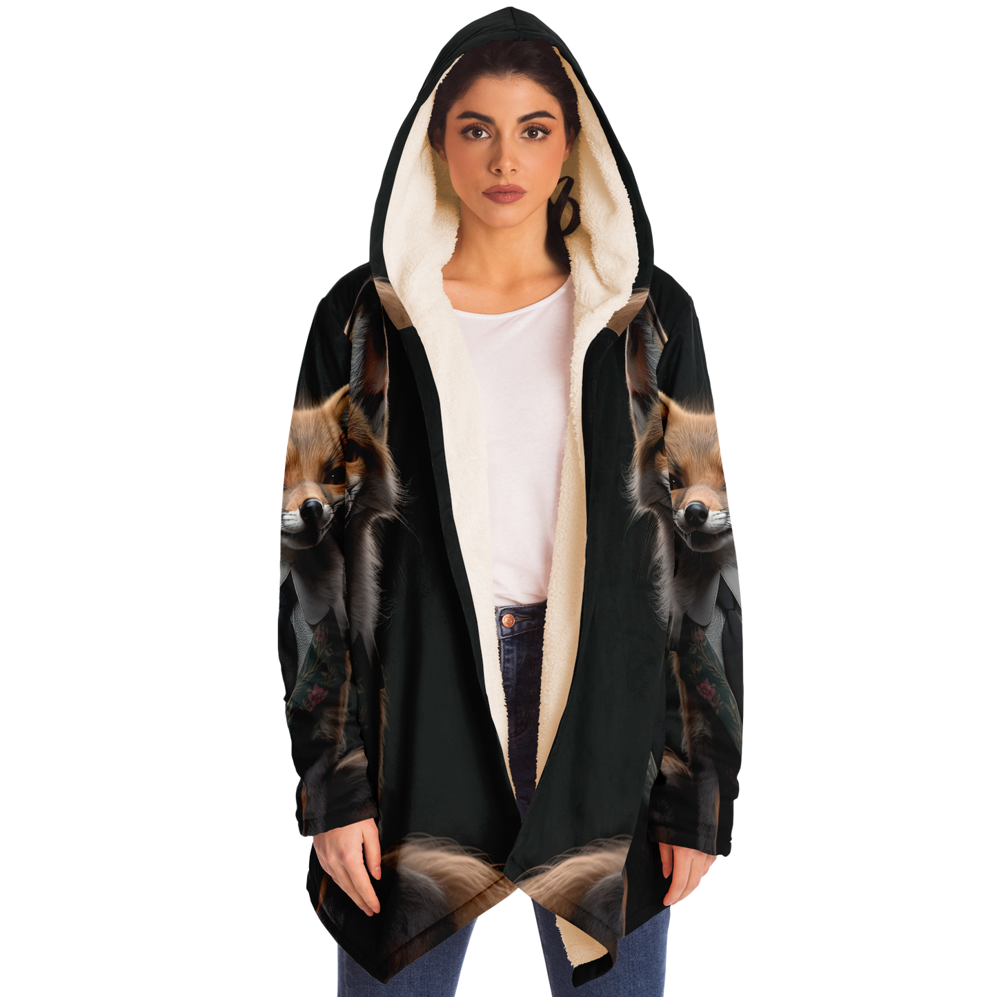 Mr Sleek Fox Microfleece Cloak