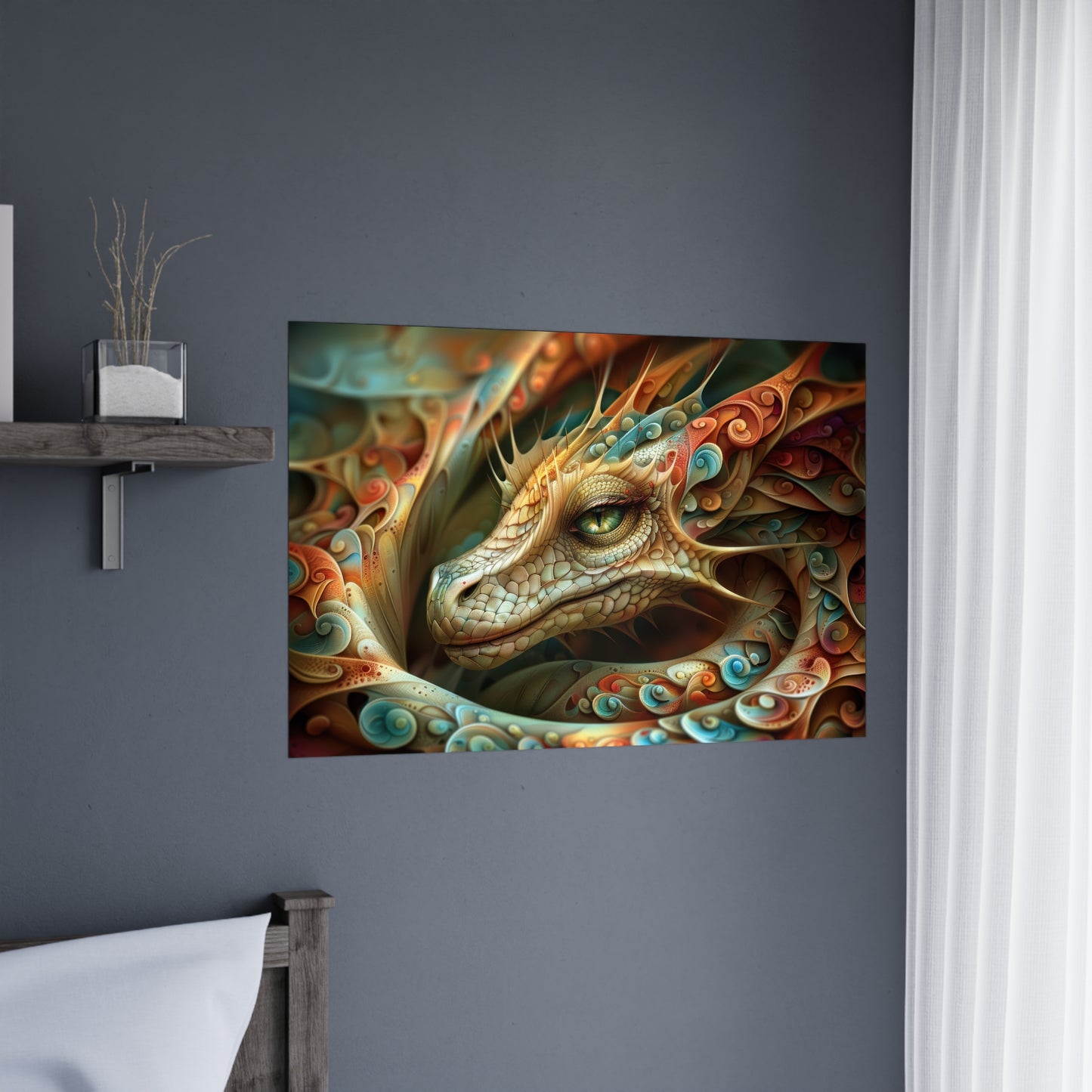 "Spiralwyrm" Poster - Print