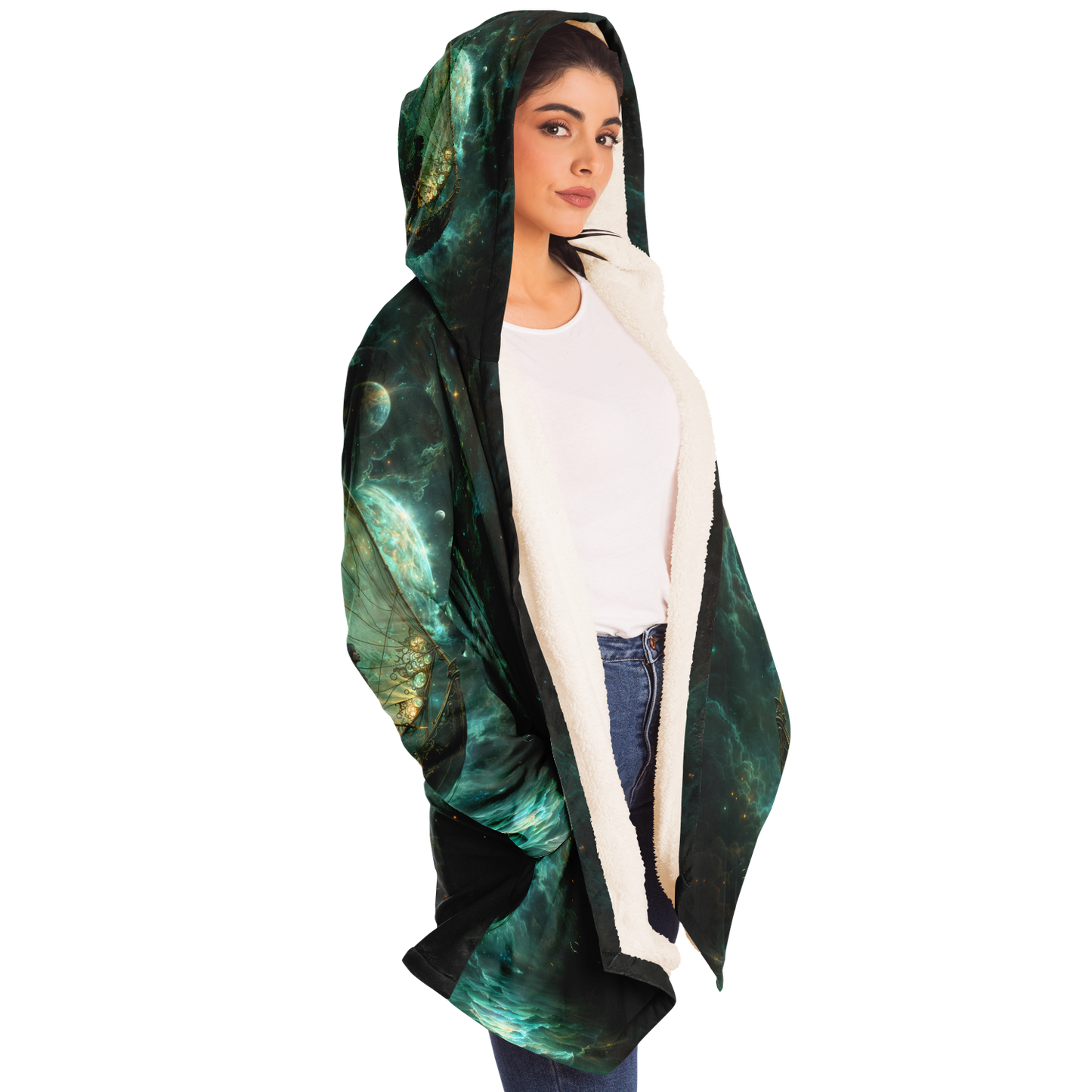 Astral Navigator Microfleece Cloak