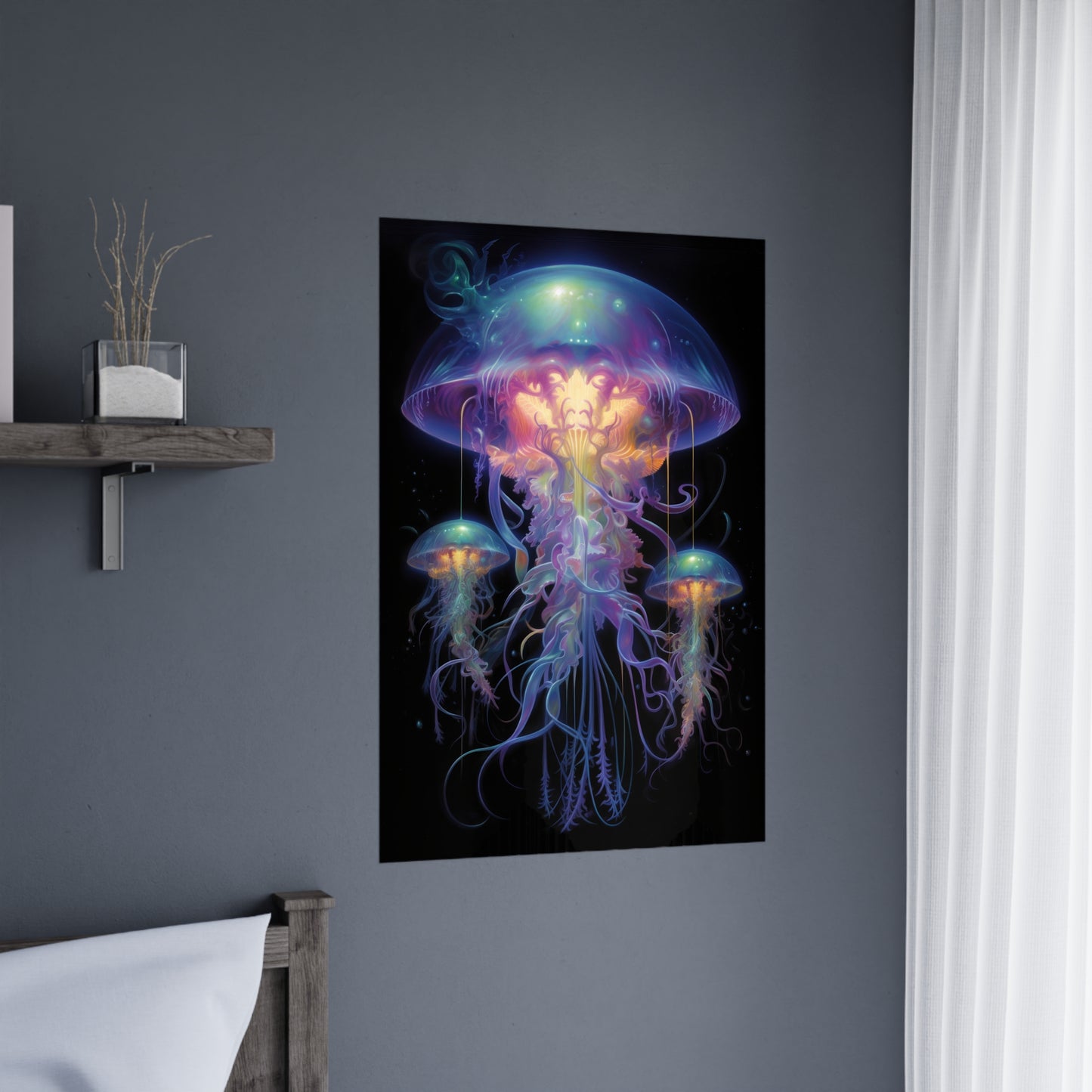 "Space Jellyfish 1" Poster - Print