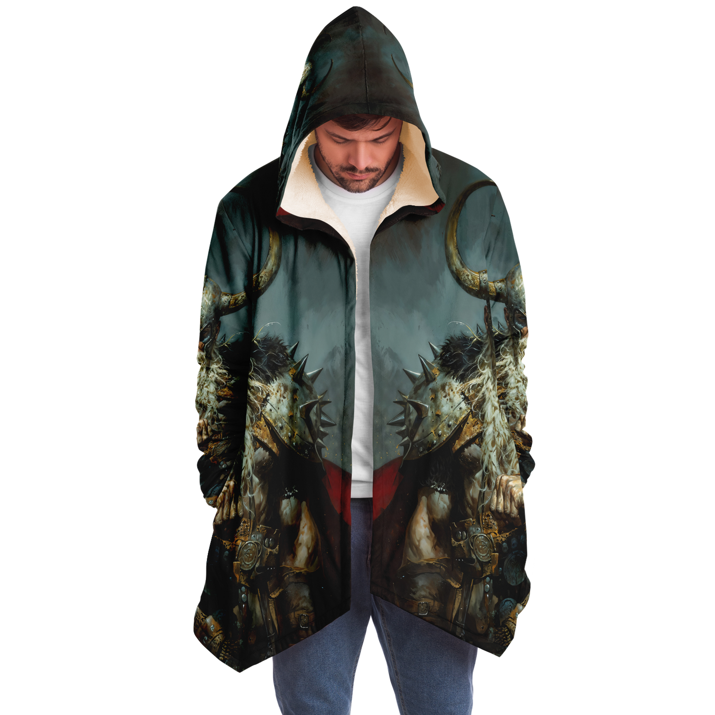 Battleworn Berserker  Microfleece Cloak