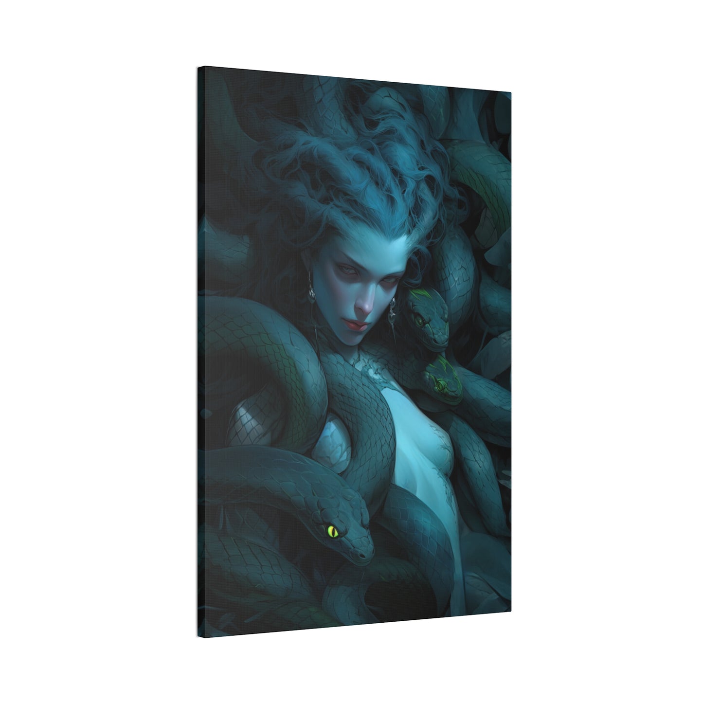 "Last Gaze Of The Medusa" Canvas Stretched, 0.75" - Print