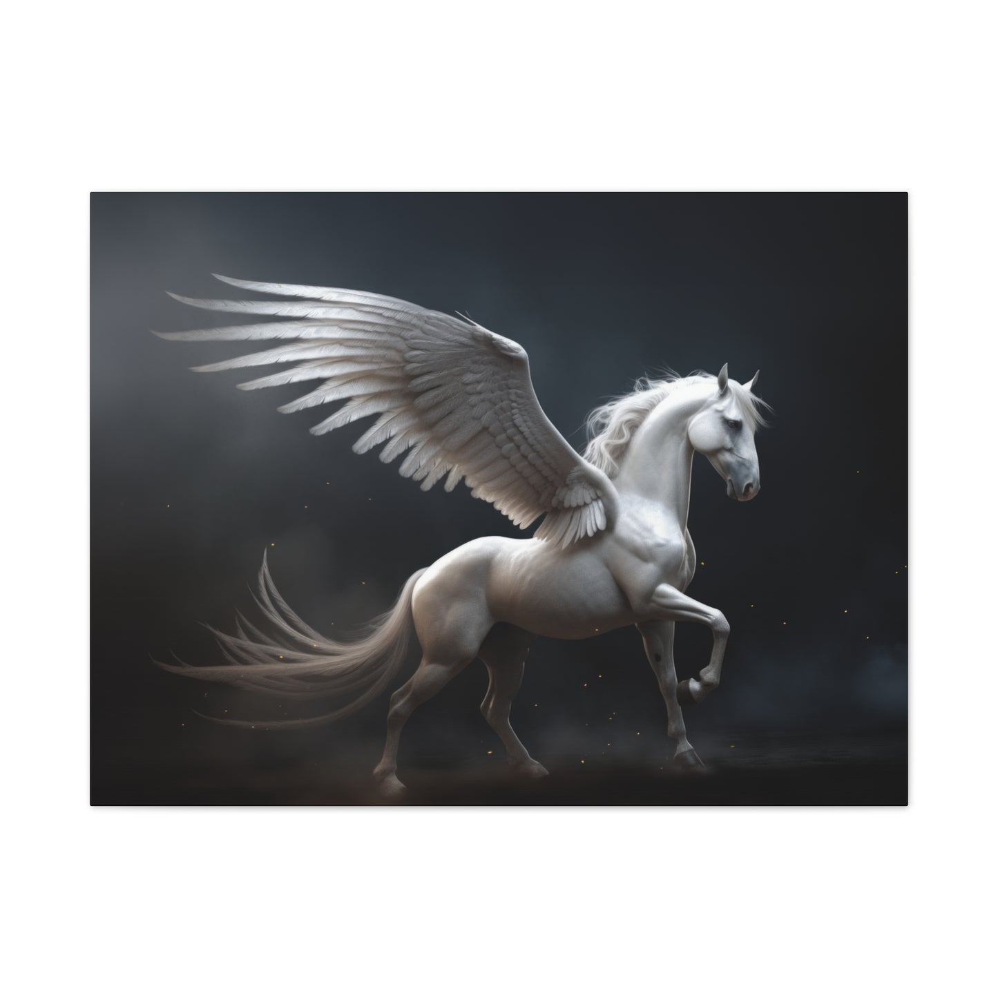 "Ethereal Pegasus"  Canvas Stretched, 0.75" - Print