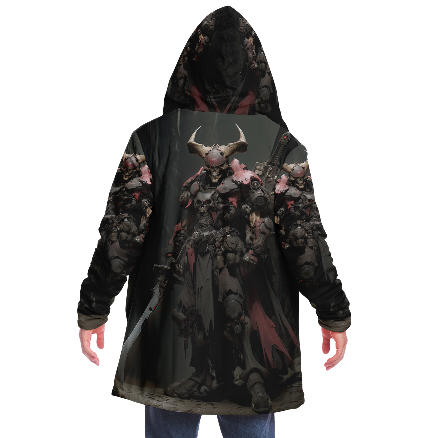 Cyborg Mechataur Microfleece Cloak