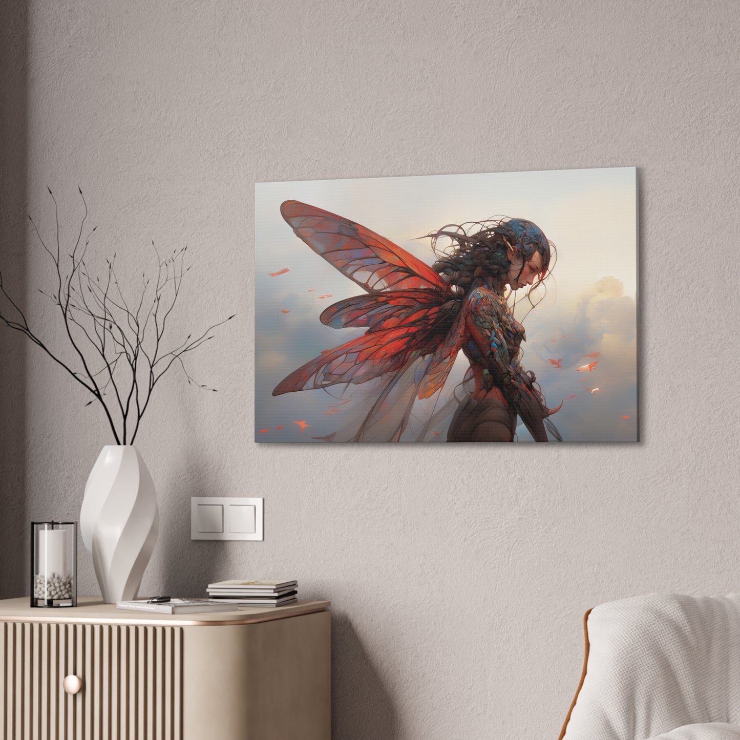 "Autumn Mourning"  Canvas Stretched, 0.75" - Print