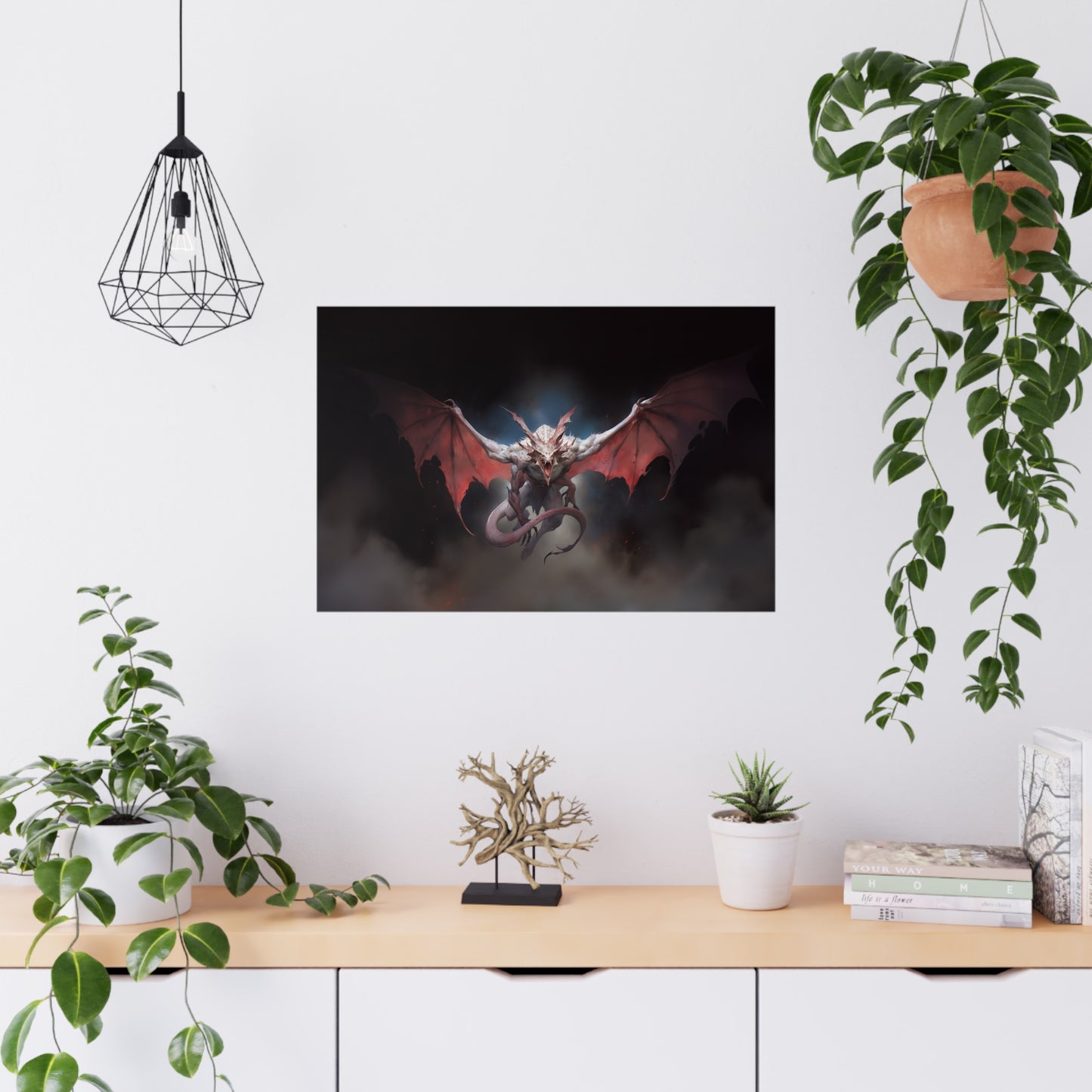 "Winged Nightmare" Poster - Print