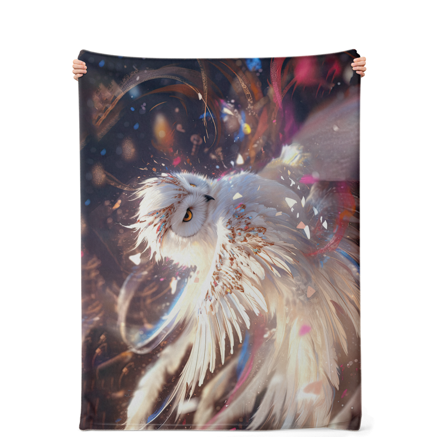 Owl Magic Premium Microfleece Blanket