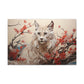 "Scarlet Whiskers Lynx"  Canvas Stretched, 0.75" - Print