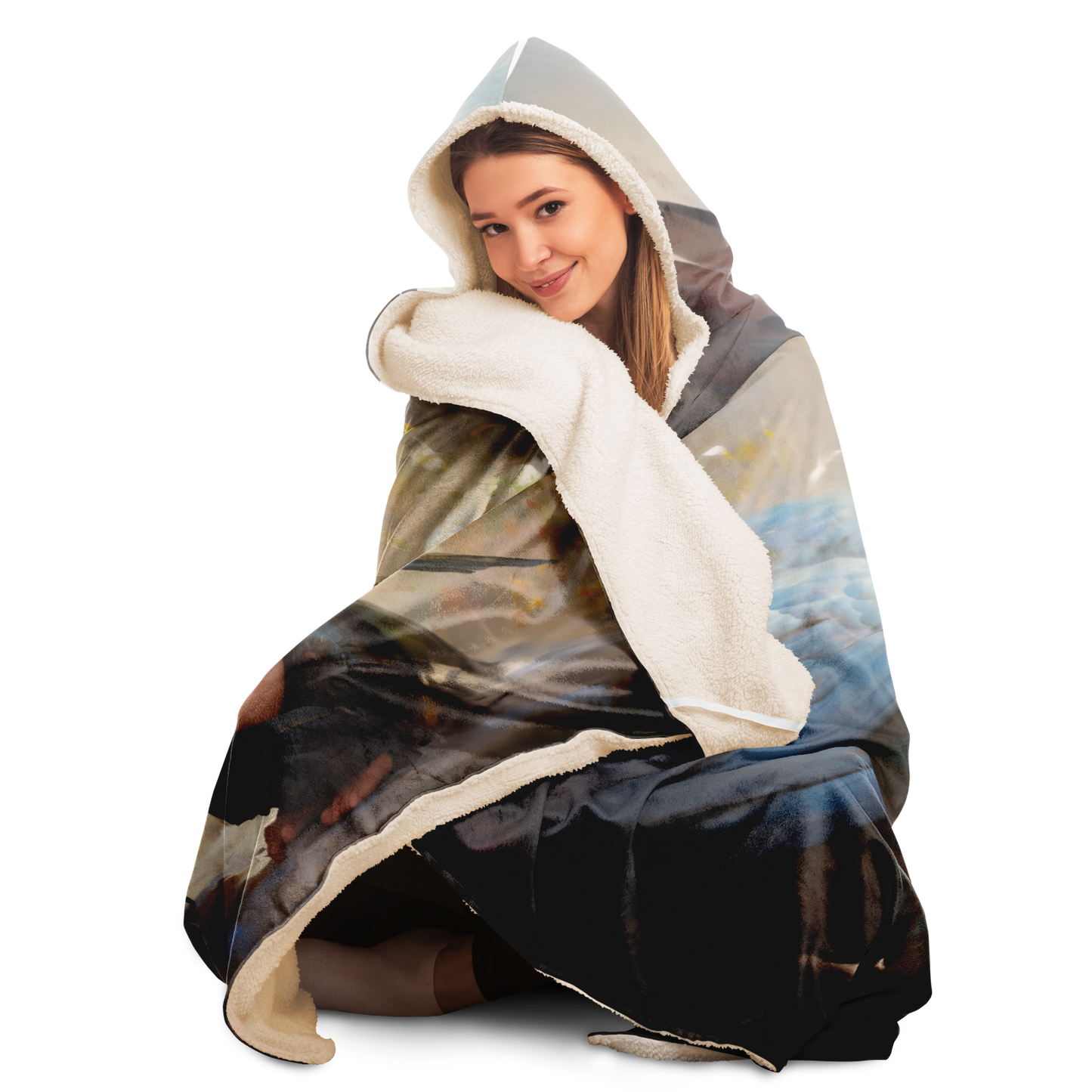 Secret Hooded Blanket