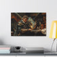 "Candlelit Companions"  Canvas Stretched, 0.75" - Print