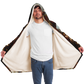 Adventurous Rogue And His Skyward Sidekick Microfleece Cloak