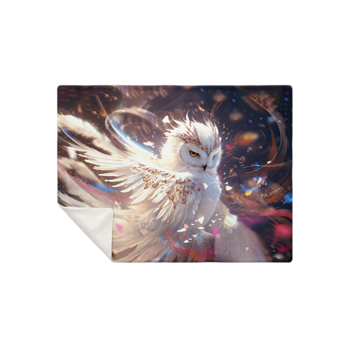 Owl Magic Premium Microfleece Blanket