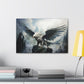 "Glacier Guardian Griffon"  Canvas Stretched, 0.75" - Print