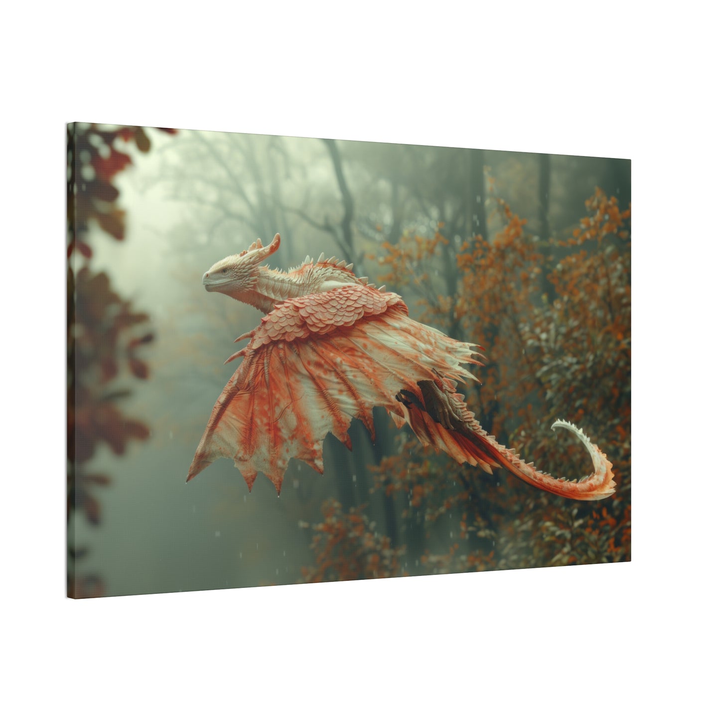 "Dragons Flight"  Canvas Stretched, 0.75" - Print