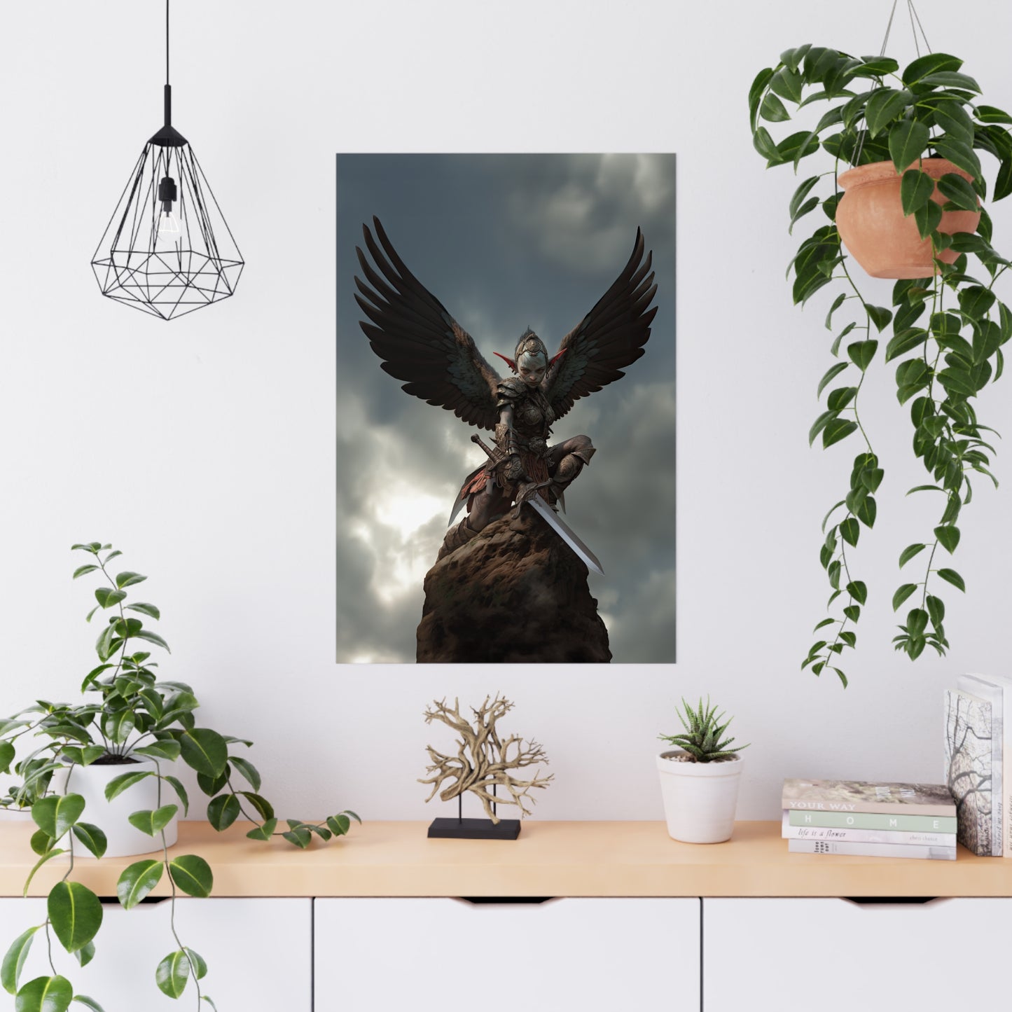 "Goblin Harpy Queens Guard" Poster - Print