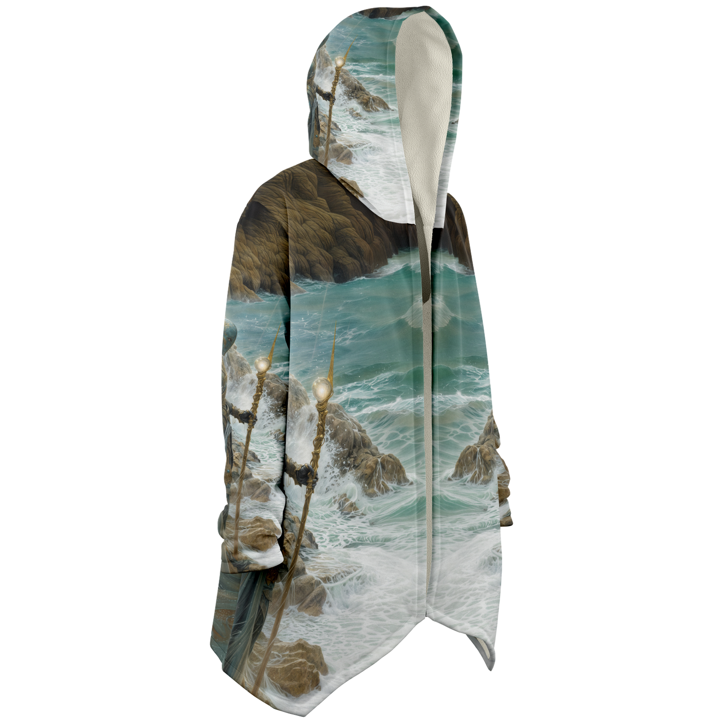 Atlantean Stormcaller Microfleece Cloak