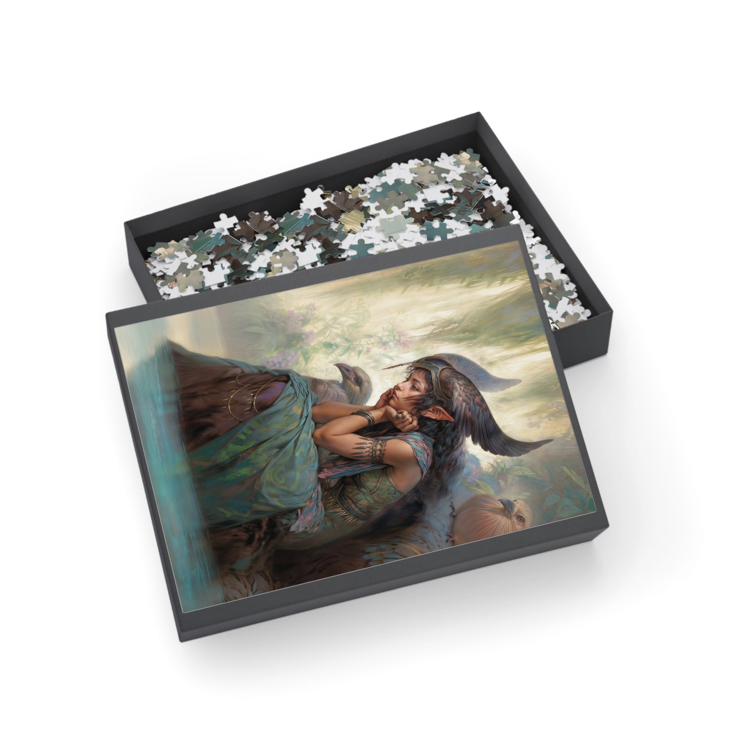 "Wings of the Weeping Willow" Puzzle (500, 1000-Piece)