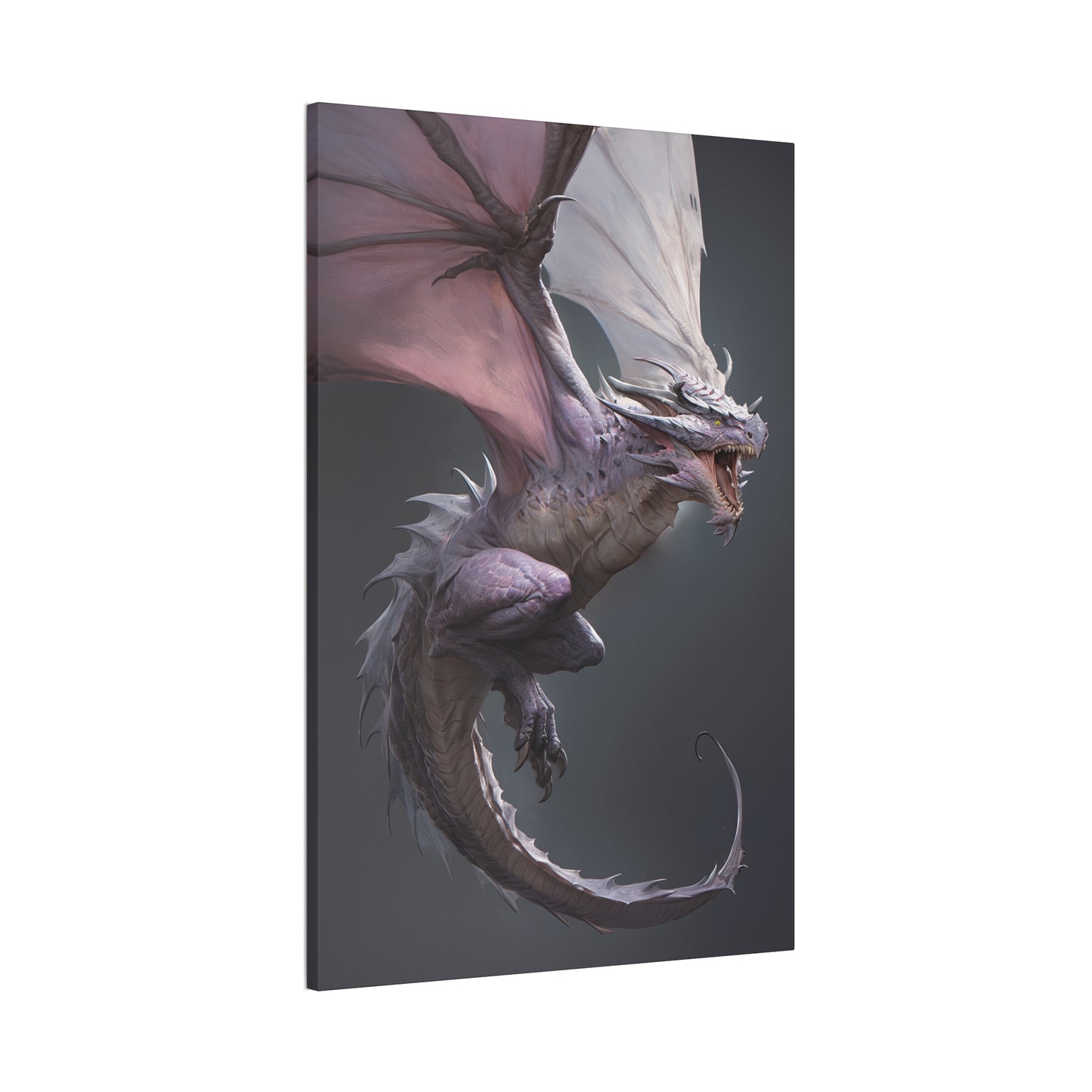 "Amethyst Ascender" Canvas Stretched, 0.75" - Print