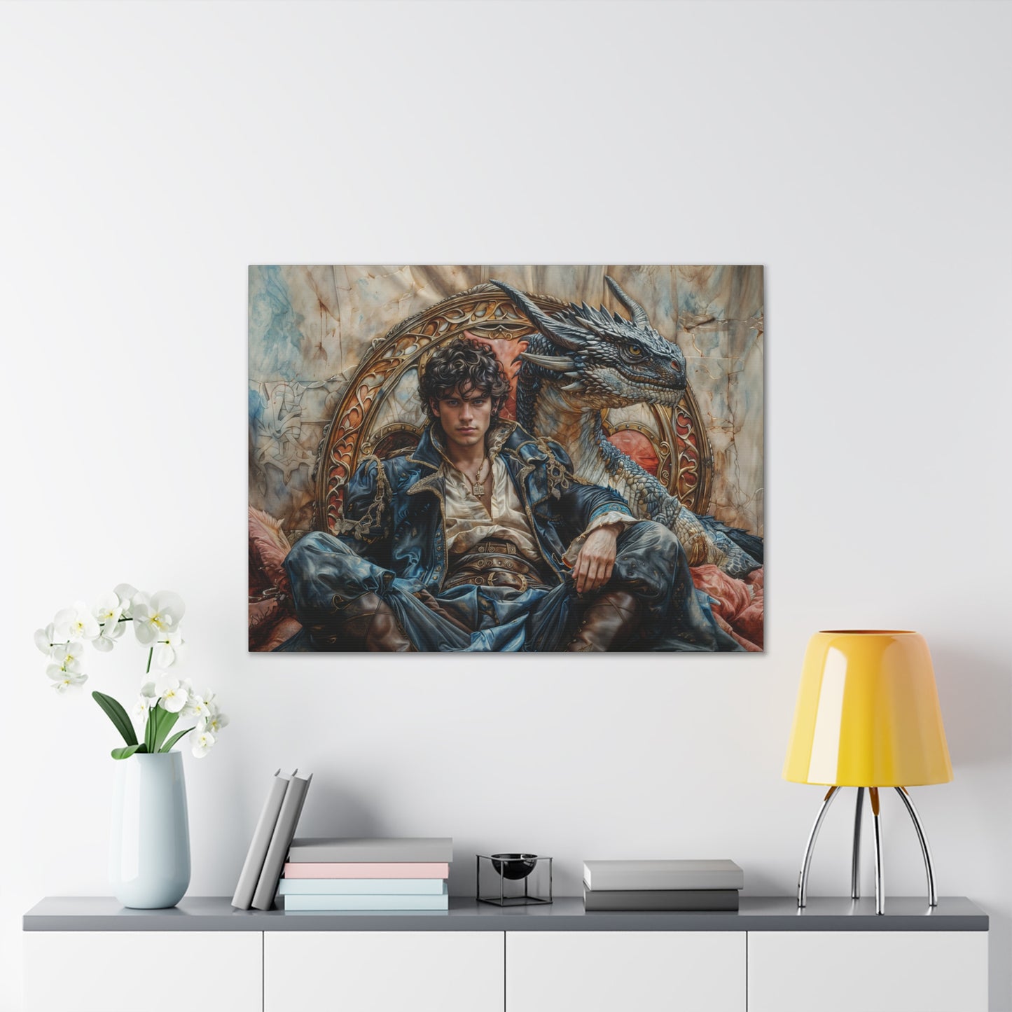 "The Dragon Prince"  Canvas Stretched, 0.75" - Print