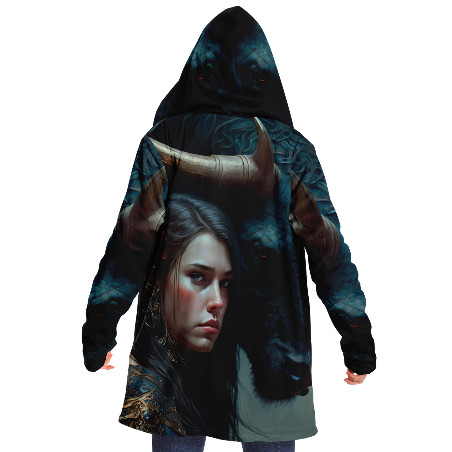 Beauty And The Beast Microfleece Cloak