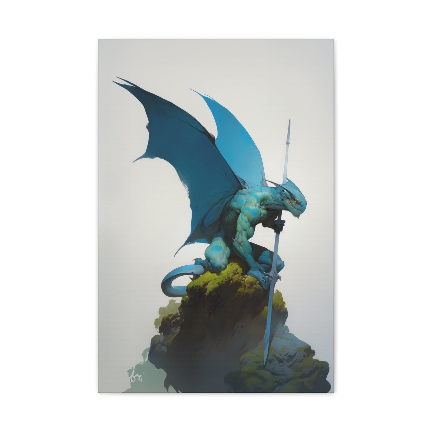 "Skyreaver" Canvas Stretched, 0.75" - Print