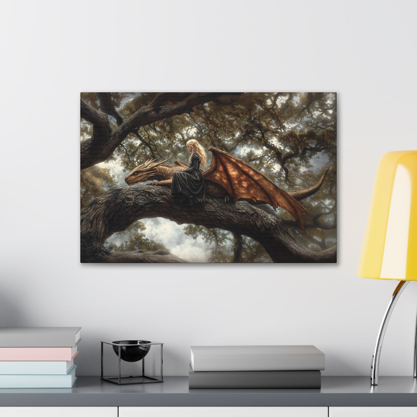 "Rest Between Realms"  Canvas Stretched, 0.75" - Print