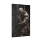 "Vikings Best Friend" Canvas Stretched, 0.75" - Print