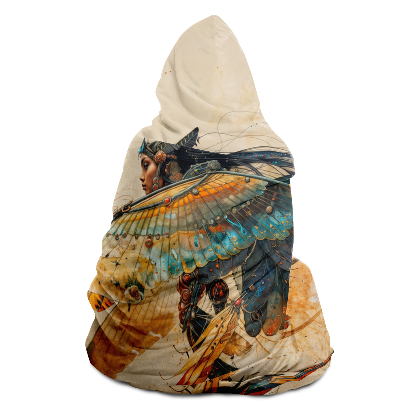 Feather Fae Divebomb Hooded Blanket