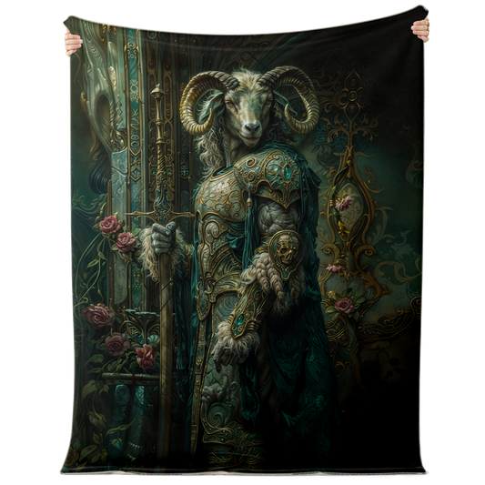 Emerald Oathkeeper Premium Microfleece Blanket