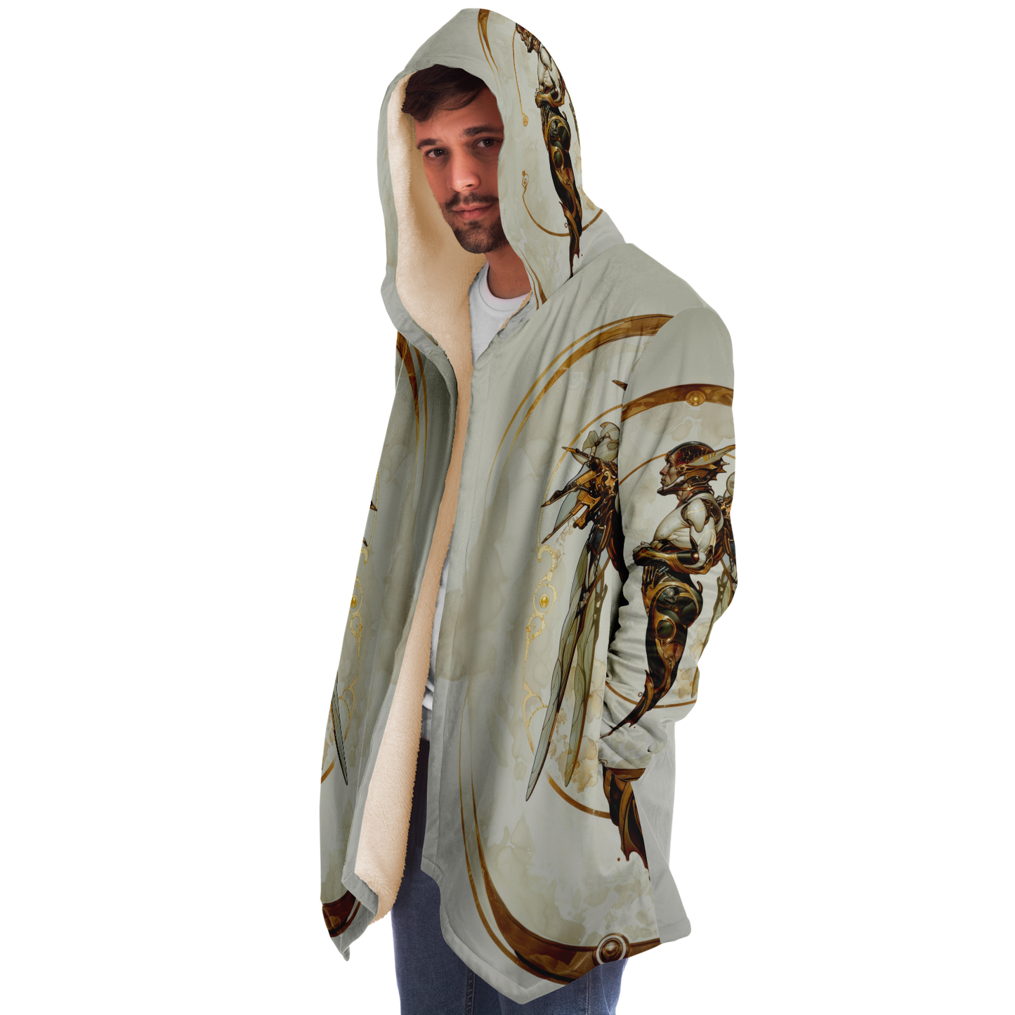 Drone - Elven Mechanics Microfleece Cloak