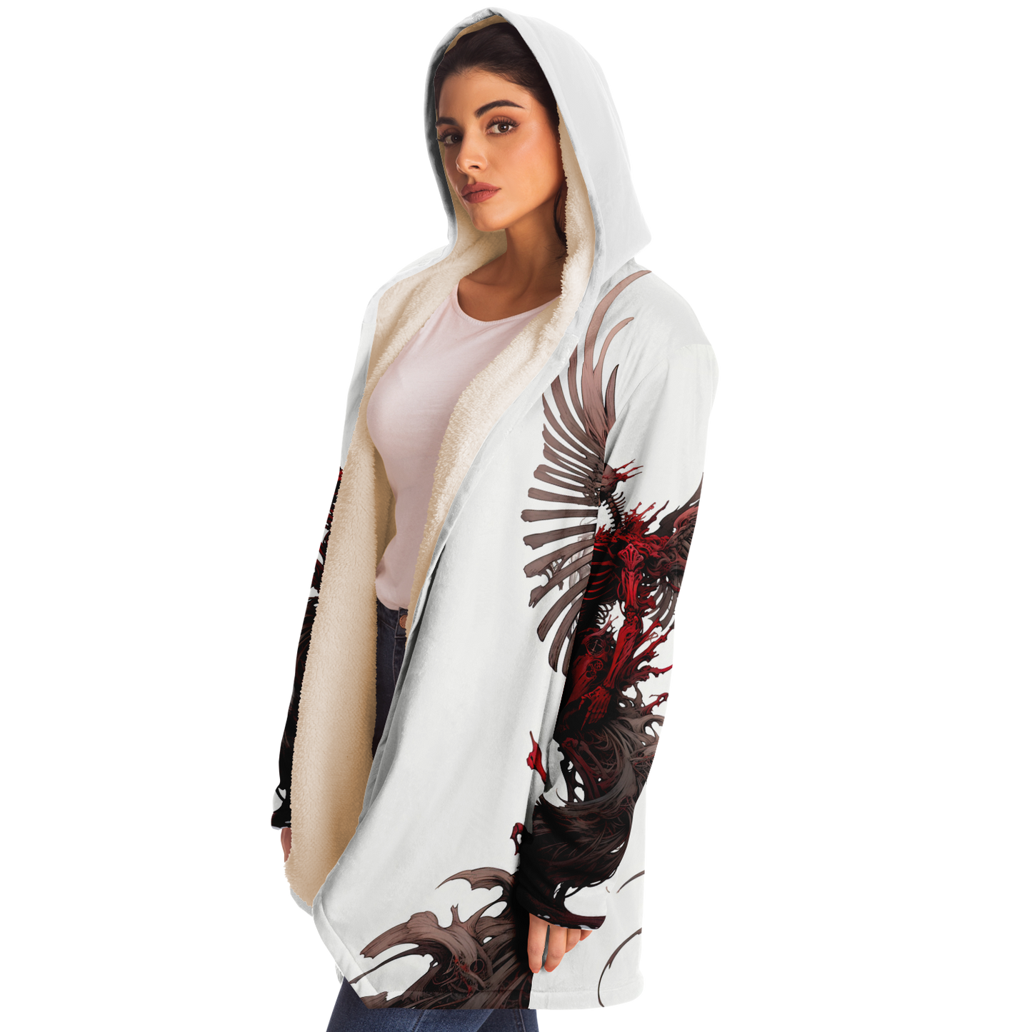 Mortal Immortal Microfleece Cloak