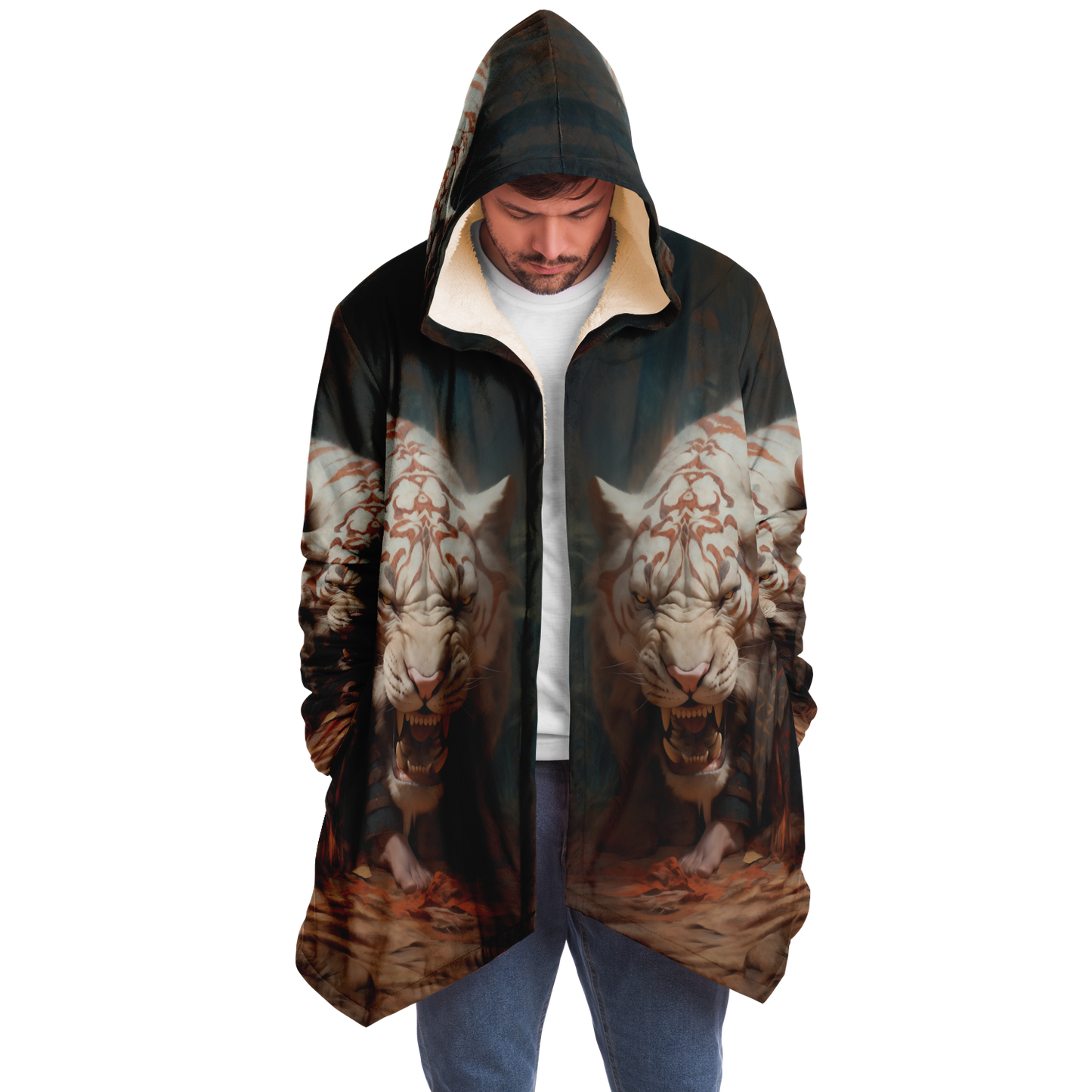 Tiger Scout Microfleece Cloak