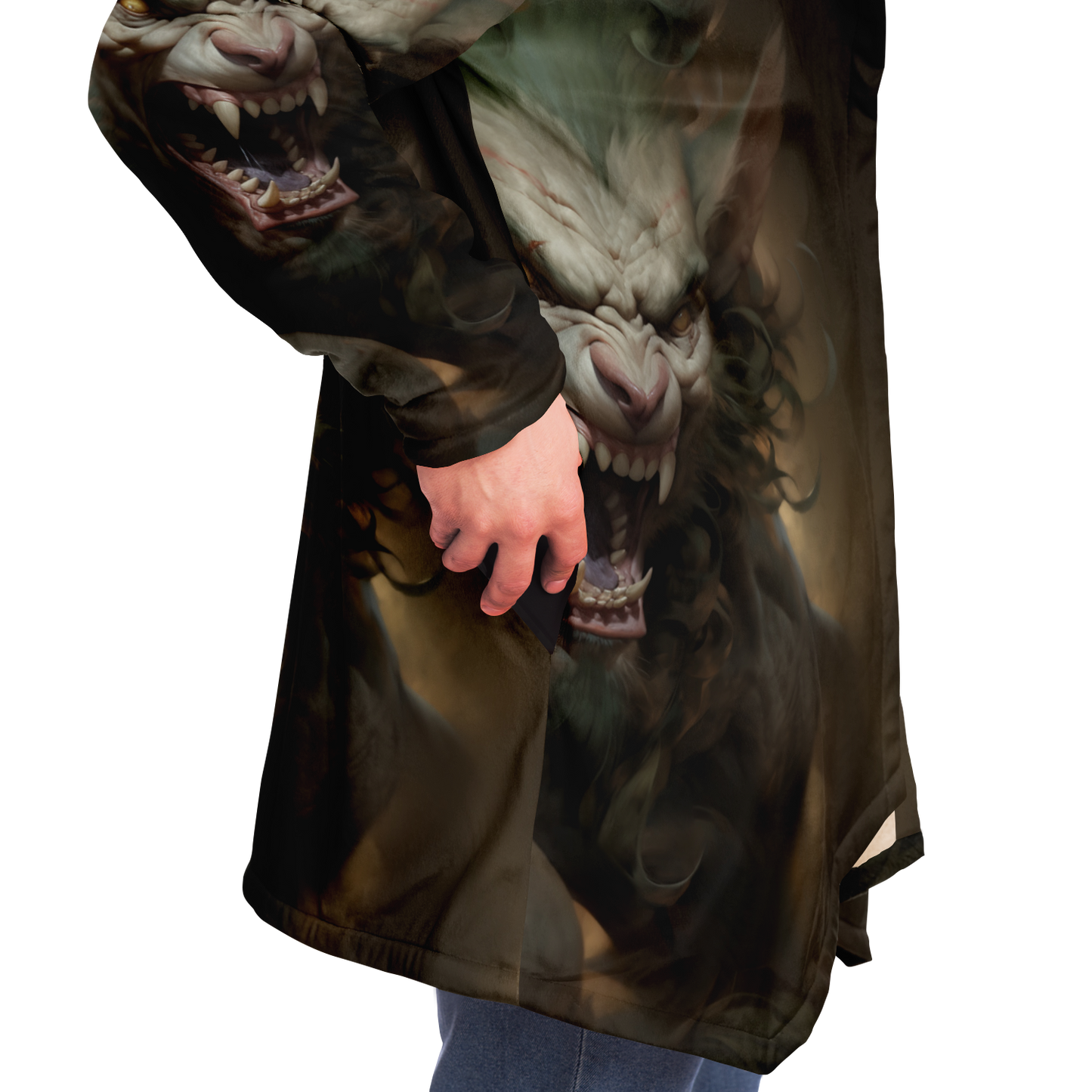 Werecat Microfleece Cloak