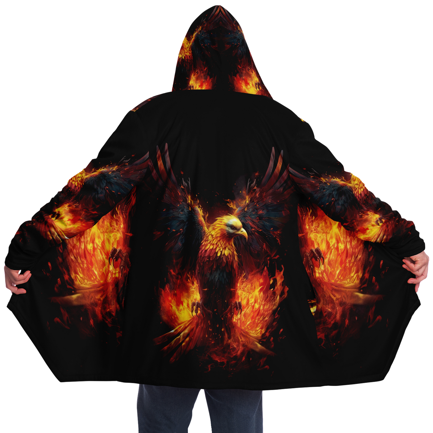 Phoenix Resurrection Microfleece Cloak