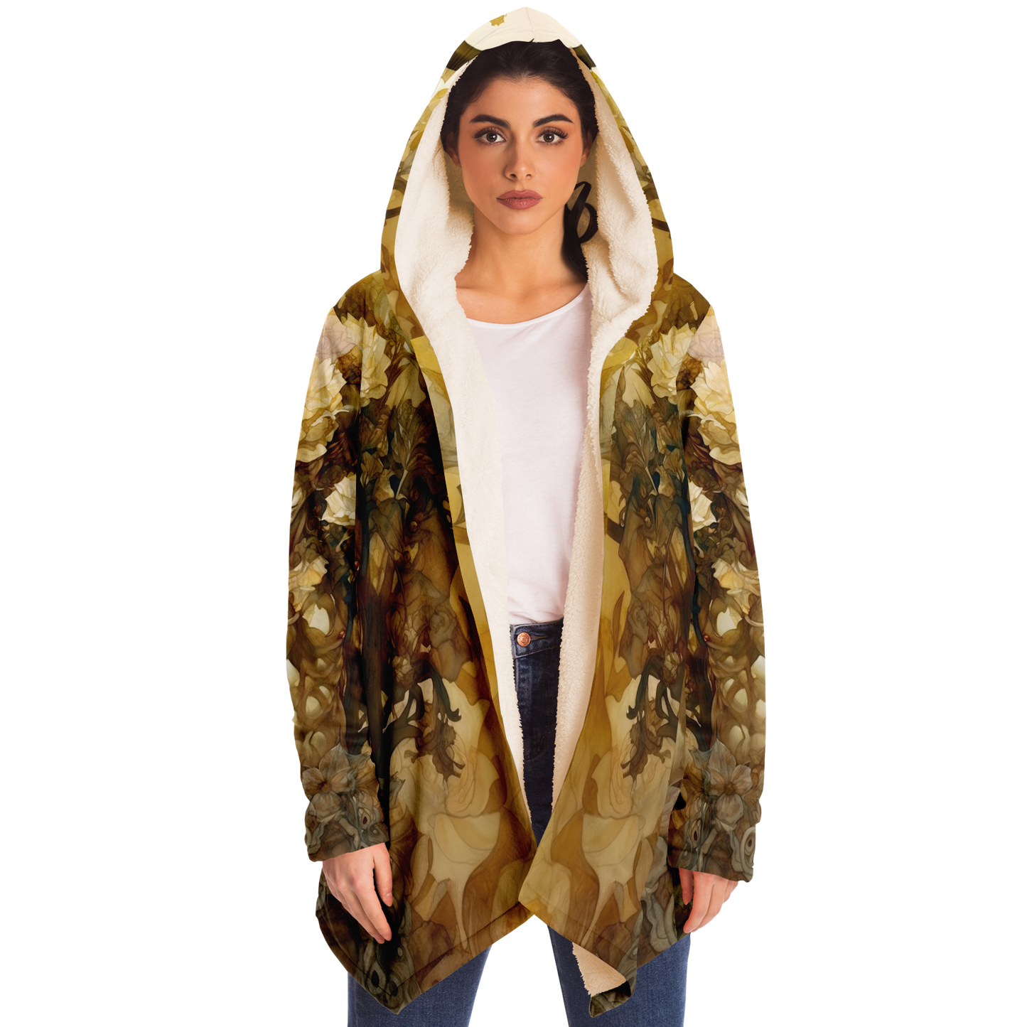 Golden Guardian Microfleece Cloak