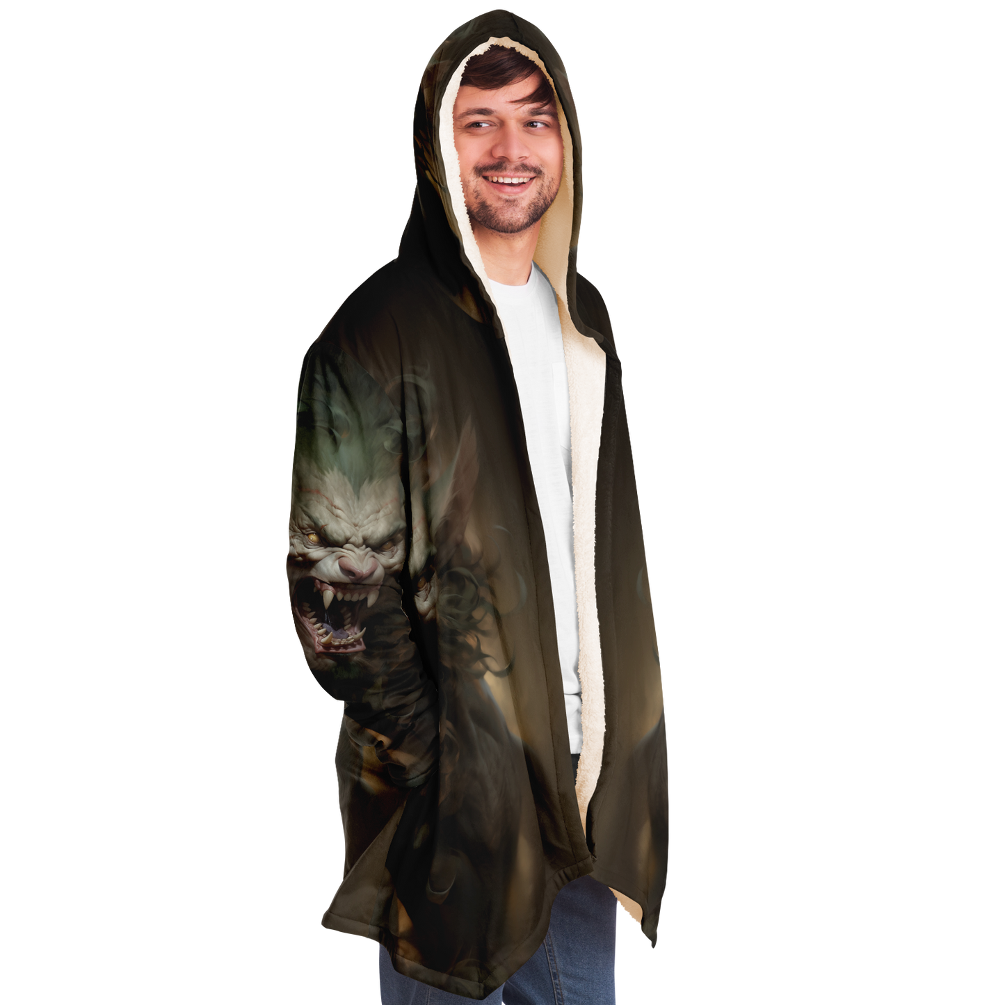 Werecat Microfleece Cloak