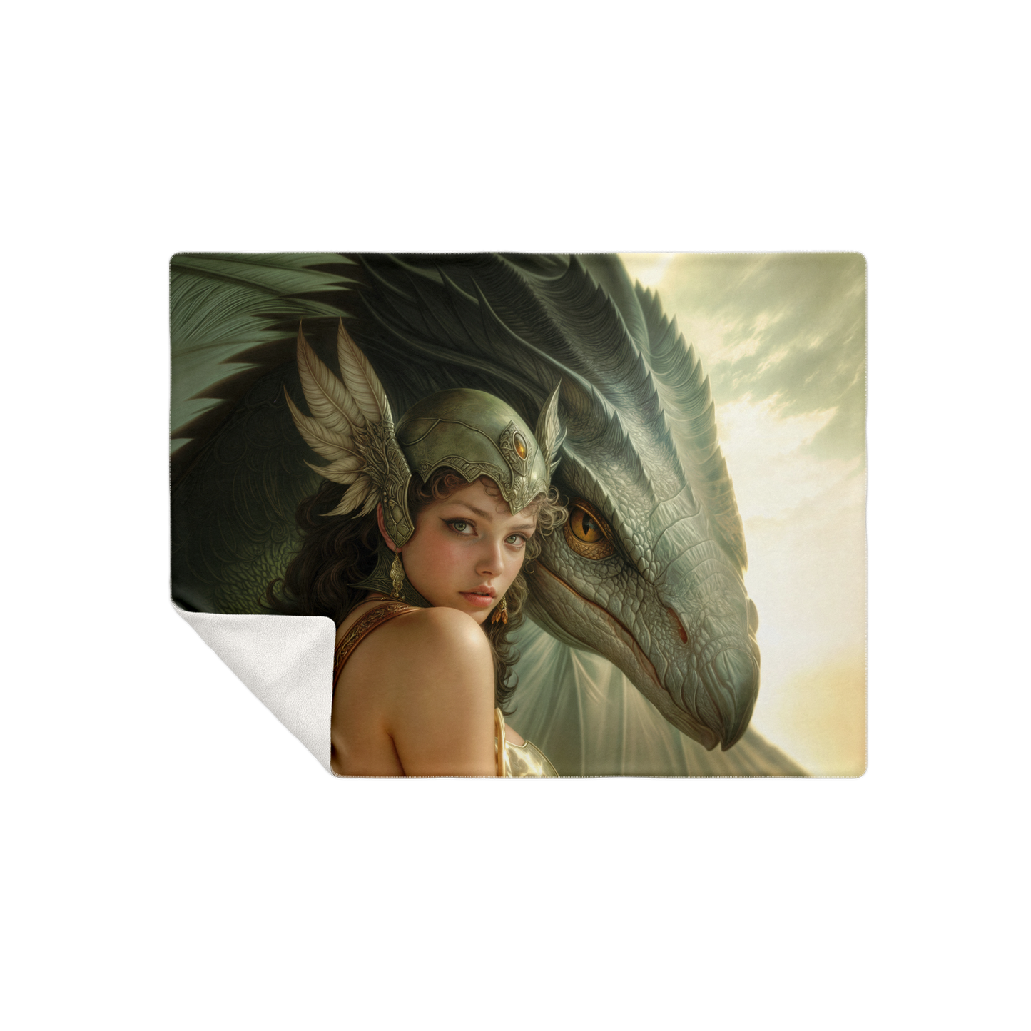 Dragonseer Premium Microfleece Blanket