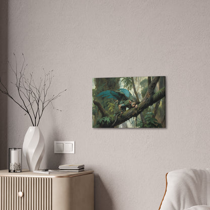 "The Woodland Sprite’s Watcher"  Canvas Stretched, 0.75" - Print