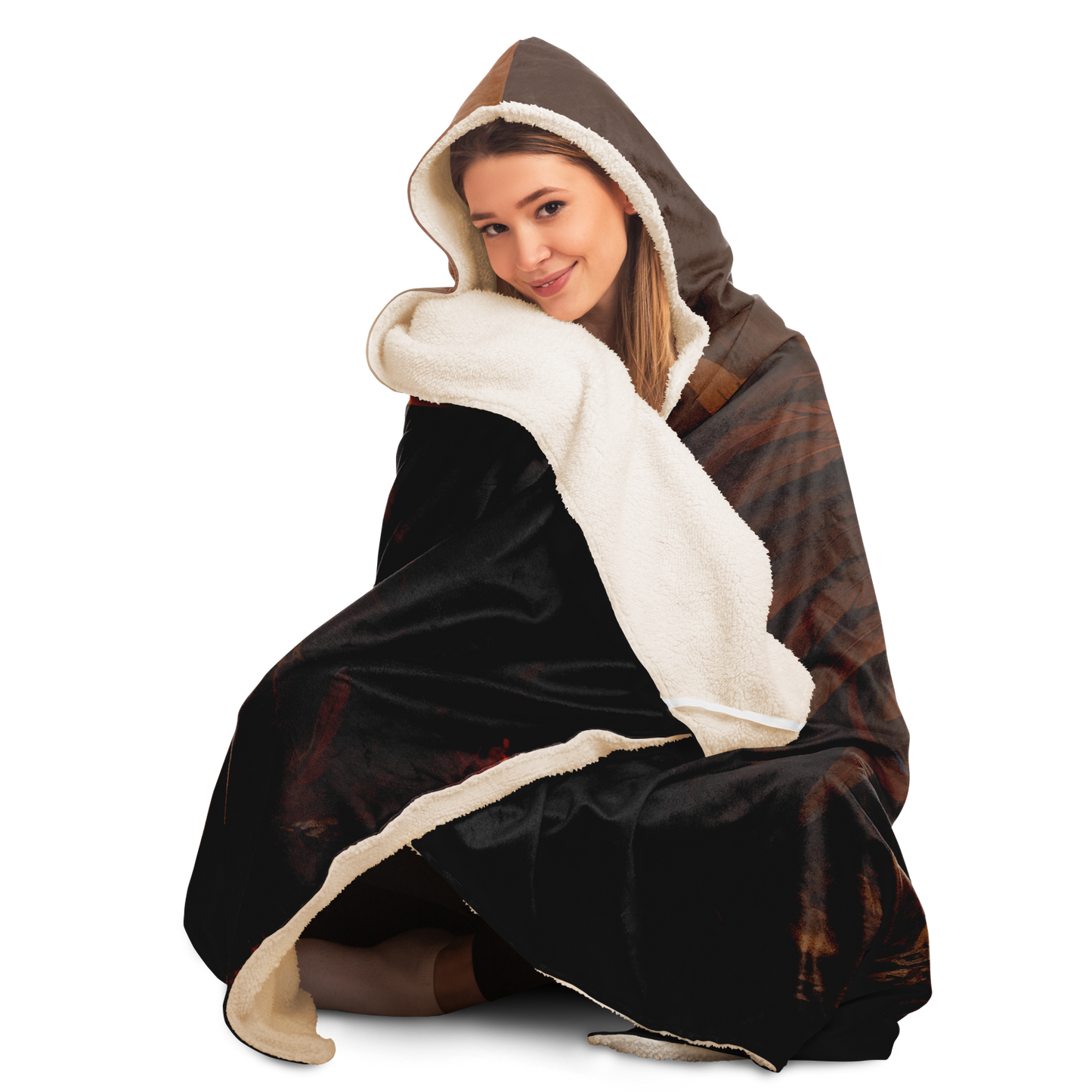 Inferno Griffon Hooded Blanket