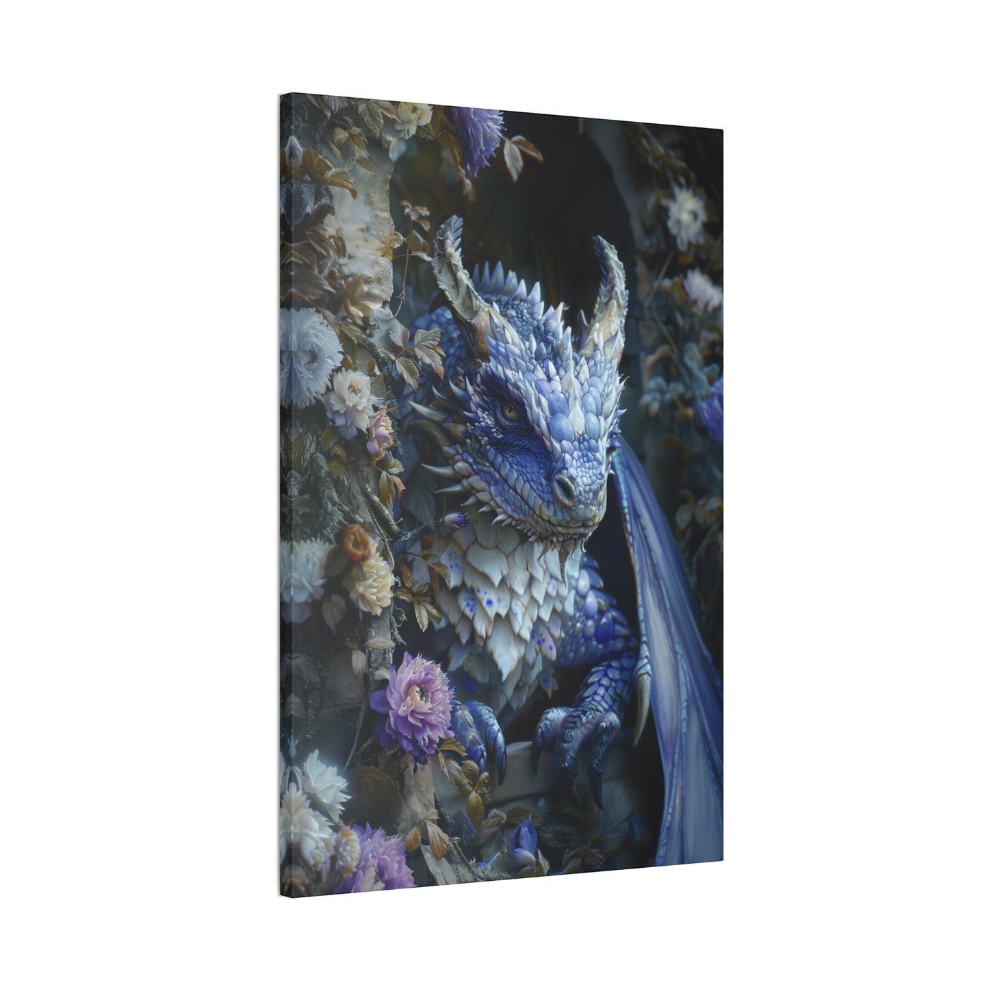 "Petalwing's Perch " Canvas Stretched, 0.75" - Print