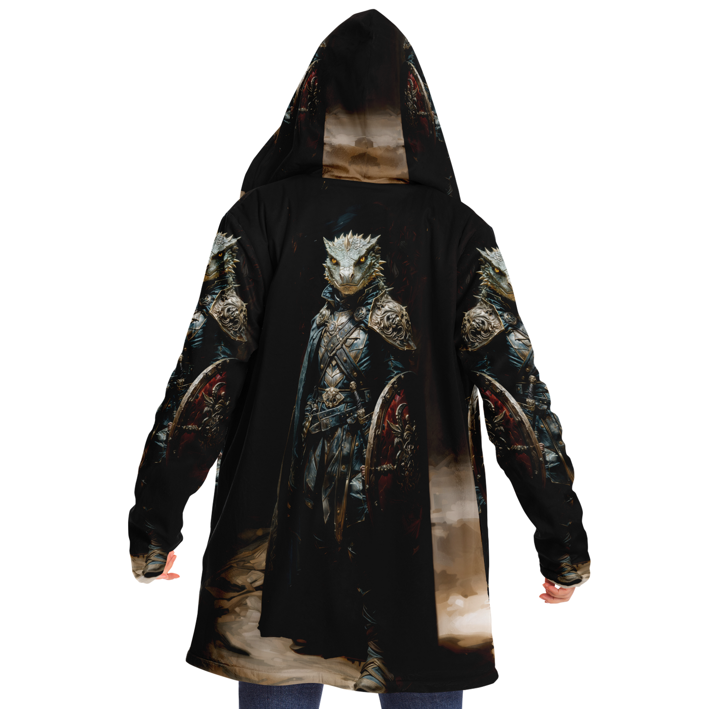 Captain Of The Crooked Vanguard Microfleece Cloak