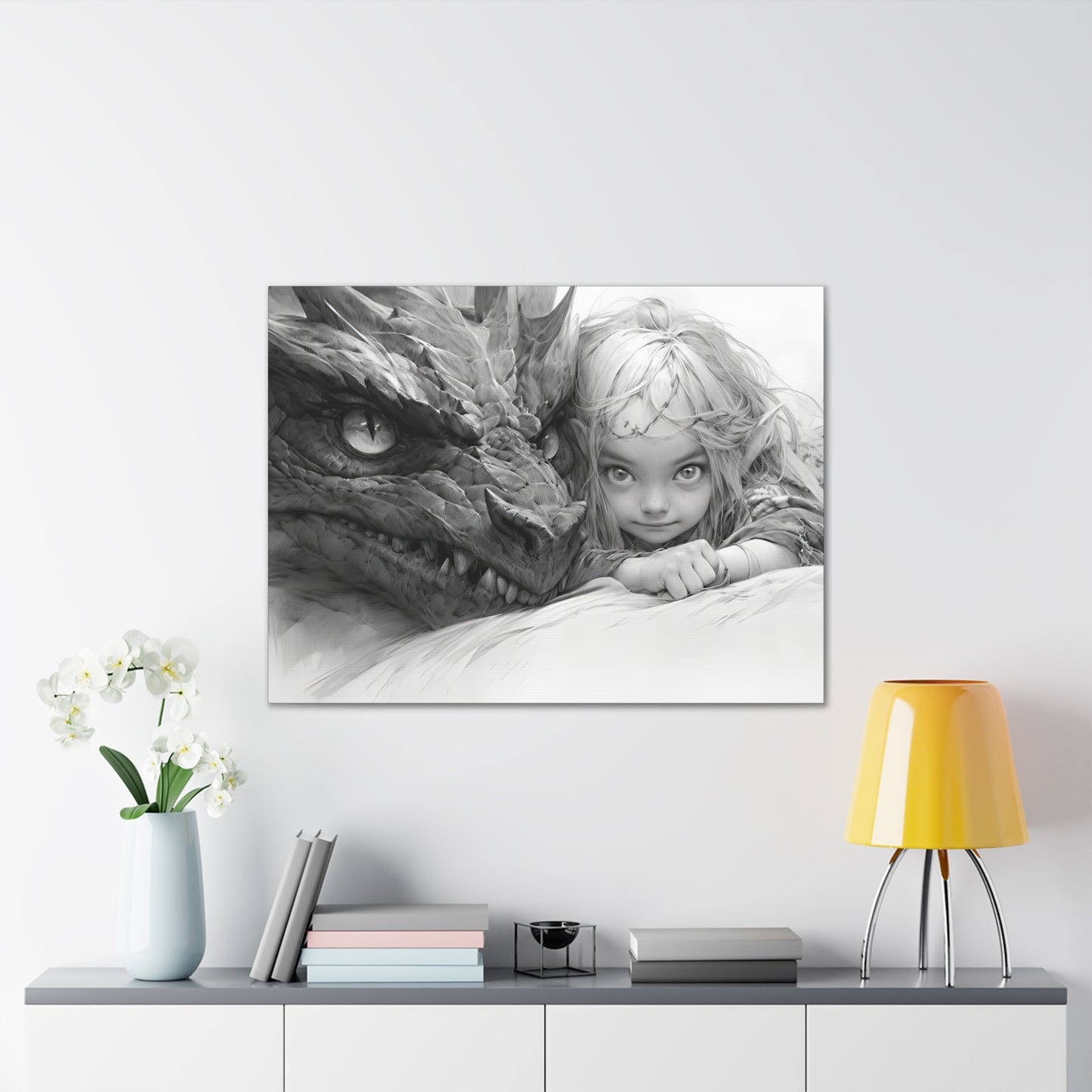 "Mischief"  Canvas Stretched, 0.75" - Print