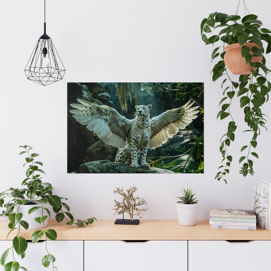 "Winged Panther" Poster - Print