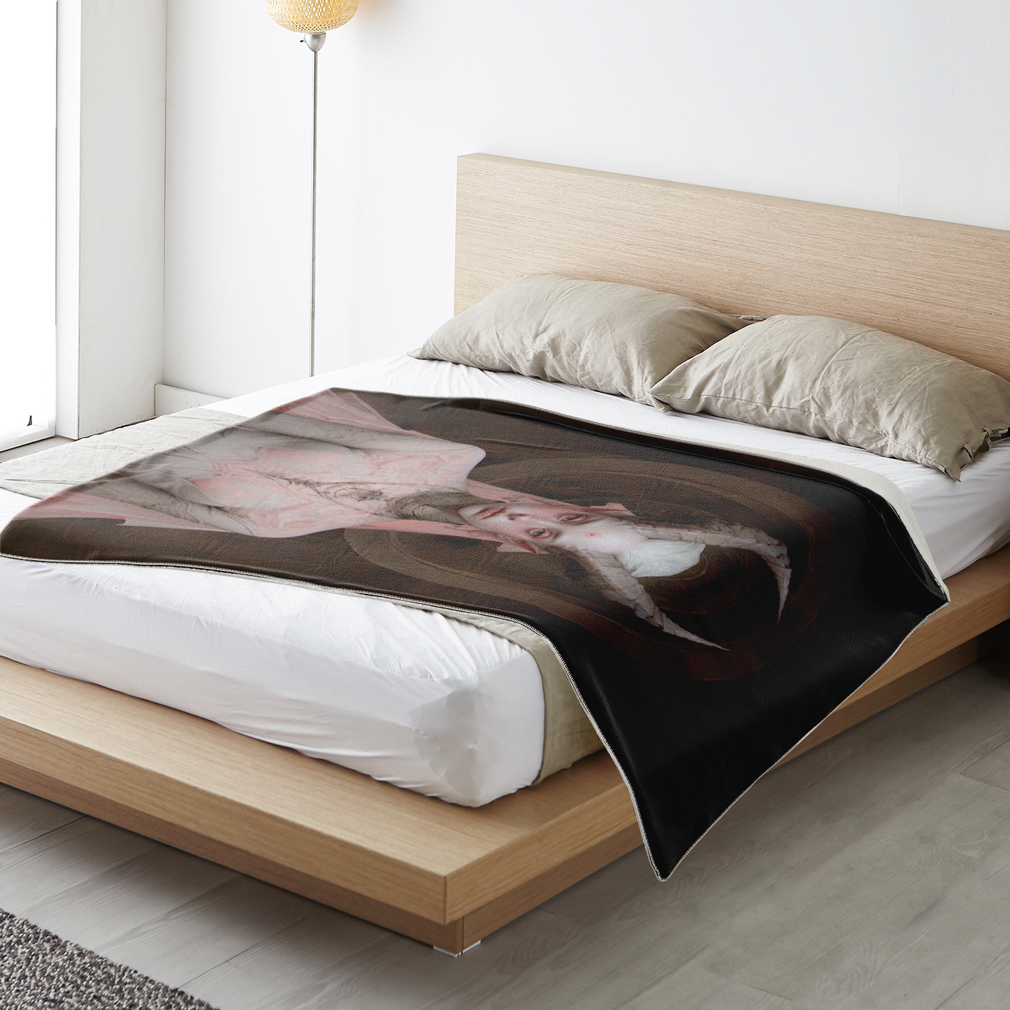 Faun Princess Premium Microfleece Blanket