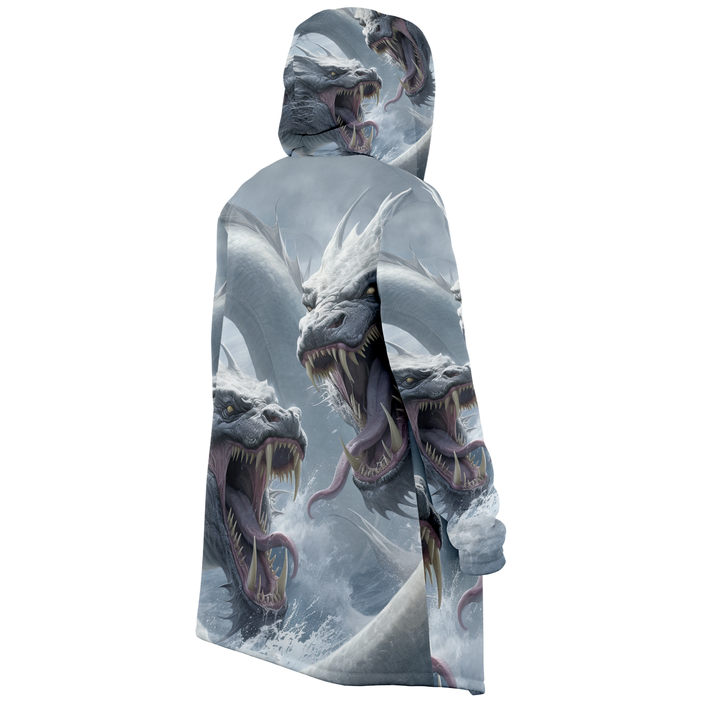 Hectic Hydra Microfleece Cloak - AOP