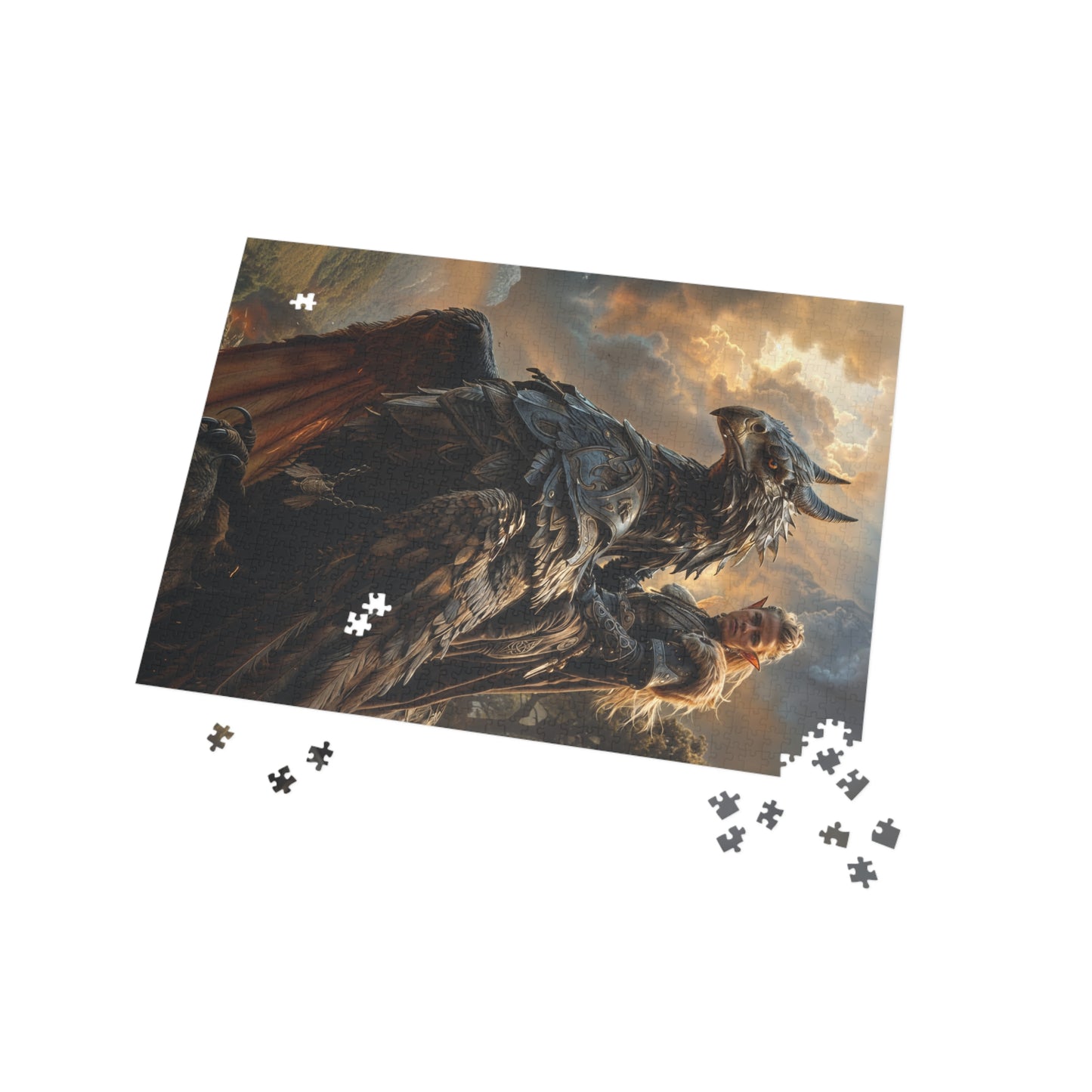 "Black Rider" Puzzle (500, 1000-Piece)