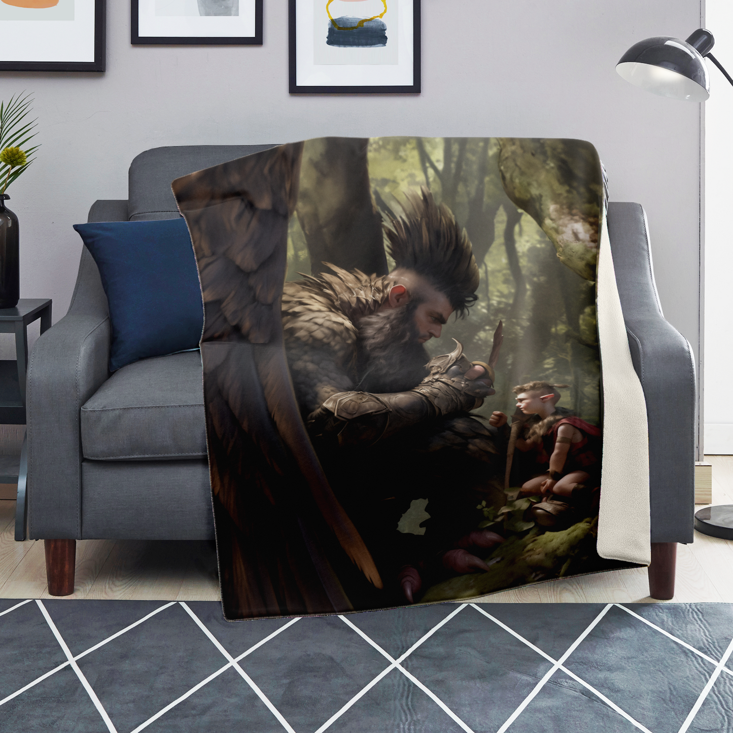 SkyGuardian's Promise Premium Microfleece Blanket